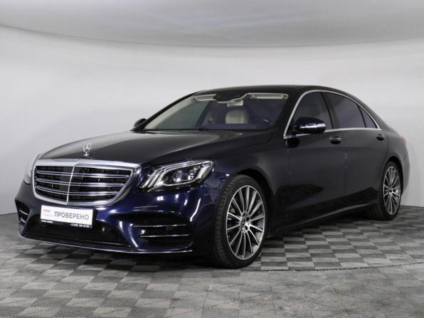 Mercedes-Benz S-Класс VI (W222 C217) Рестайлинг с пробегом 2018 года, цена 7 390 000 рублей, 96791 км, седан, Автокод Объявления