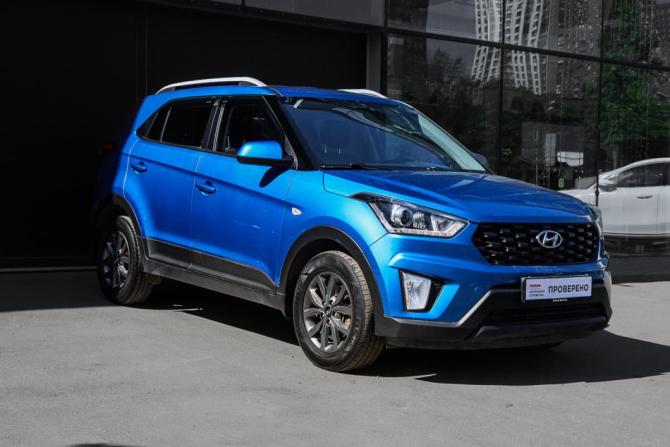 Hyundai Creta I Рестайлинг с пробегом 2020 года, цена 1 850 000 рублей, 122551 км, внедорожник, Автокод Объявления