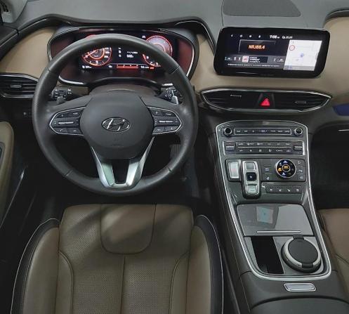 Hyundai Santa Fe IV Рестайлинг с пробегом 2021 года, цена 3 800 000 рублей, 33727 км, внедорожник, Автокод Объявления