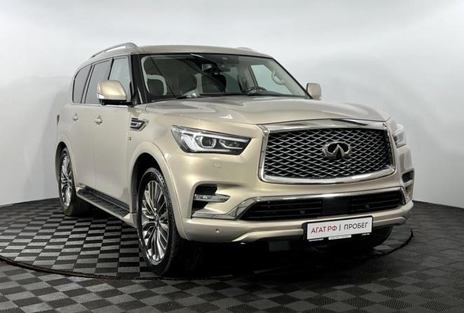 Infiniti QX80 I Рестайлинг 2 с пробегом 2019 года, цена 3 680 000 рублей, 219859 км, внедорожник, Автокод Объявления