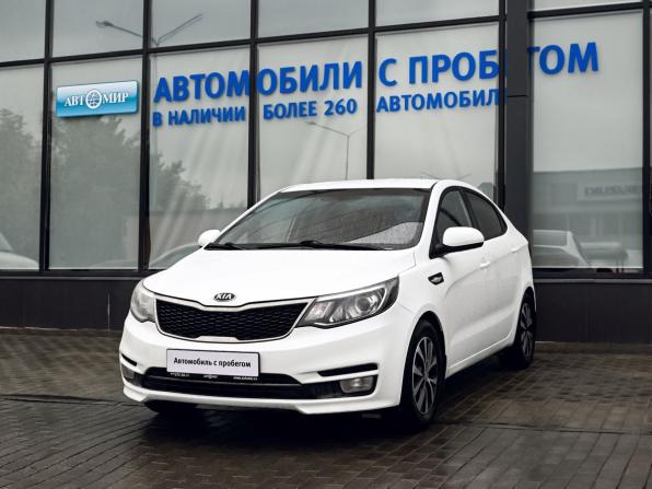 Kia Rio III Рестайлинг