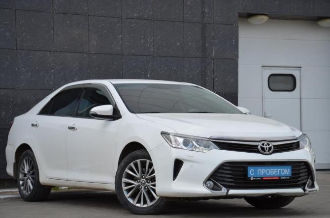 Toyota Camry VII (XV50) Рестайлинг с пробегом 2016 года, цена 2 099 900 рублей, 125435 км, седан, Автокод Объявления