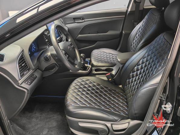Hyundai Elantra VI (AD) с пробегом 2018 года, цена 1 345 000 рублей, 127929 км, седан, Автокод Объявления