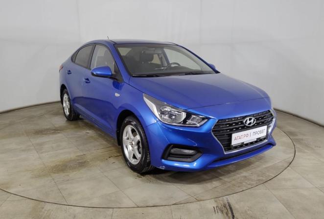 Hyundai Solaris I Рестайлинг с пробегом 2017 года, цена 1 380 000 рублей, 97185 км, седан, Автокод Объявления