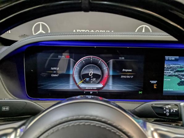 Mercedes-Benz S-Класс AMG III (W222 C217) Рестайлинг с пробегом 2019 года, цена 7 400 000 рублей, 126844 км, седан, Автокод Объявления