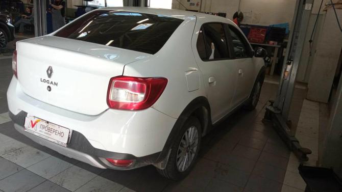 Renault Logan II с пробегом 2016 года, цена 793 001 рубль, 192477 км, седан, Автокод Объявления