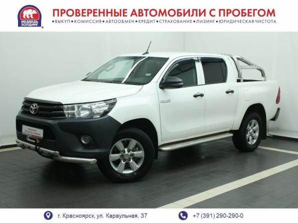 Toyota Hilux VIII с пробегом 2019 года, цена 4 500 000 рублей, 168120 км, пикап, Автокод Объявления