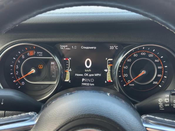 Jeep Wrangler IV (JL) с пробегом 2020 года, цена 4 949 000 рублей, 79933 км, внедорожник, Автокод Объявления