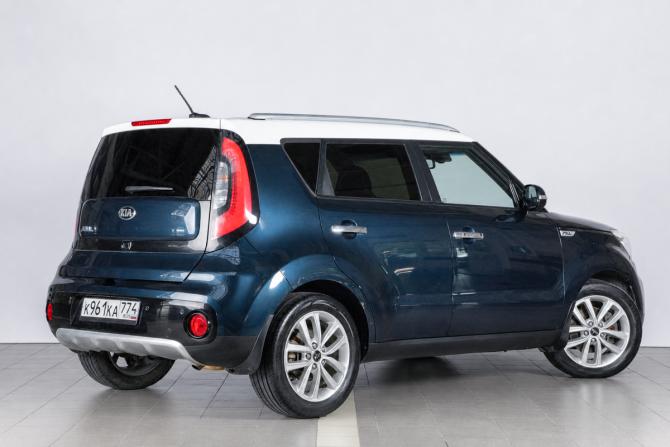 Kia Soul II Рестайлинг с пробегом 2017 года, цена 1 489 000 рублей, 168000 км, хэтчбек, Автокод Объявления