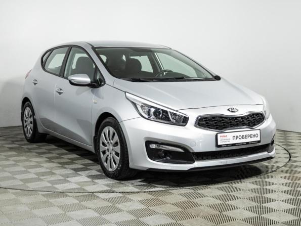 Kia Ceed II Рестайлинг с пробегом 2018 года, цена 1 300 000 рублей, 111742 км, хэтчбек, Автокод Объявления