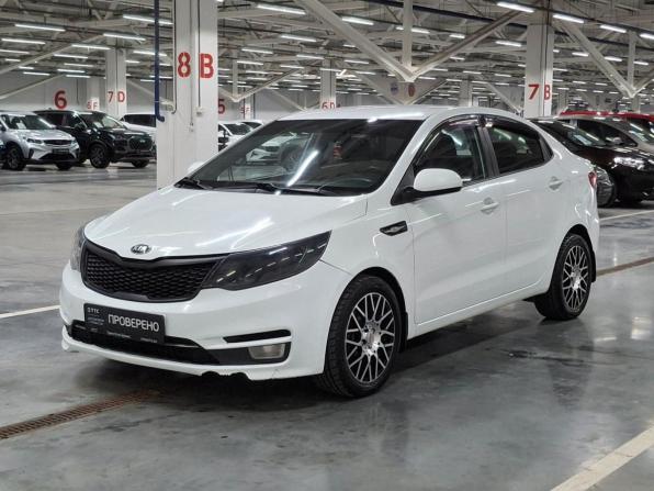 Kia Rio III Рестайлинг с пробегом 2016 года, цена 799 000 рублей, 229691 км, седан, Автокод Объявления
