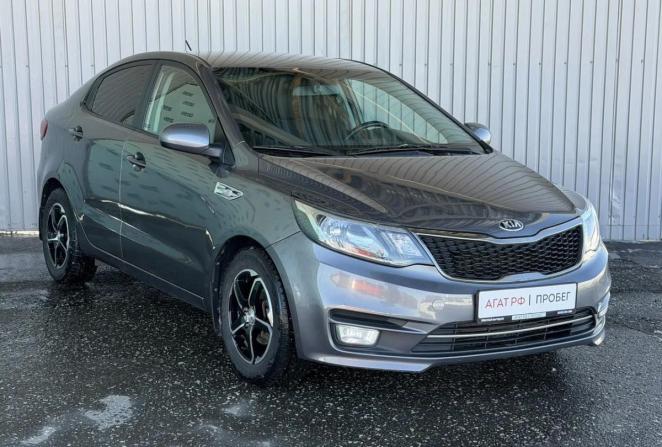 Kia Rio III Рестайлинг с пробегом 2016 года, цена 1 040 000 рублей, 103551 км, седан, Автокод Объявления