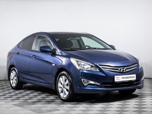Hyundai Solaris I Рестайлинг с пробегом 2016 года, цена 929 000 рублей, 136322 км, седан, Автокод Объявления