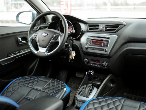 Kia Rio III Рестайлинг с пробегом 2015 года, цена 999 000 рублей, 108890 км, седан, Автокод Объявления