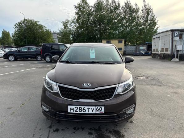 Kia Rio III Рестайлинг с пробегом 2016 года, цена 1 129 000 рублей, 131000 км, седан, Автокод Объявления