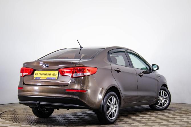 Kia Rio III Рестайлинг с пробегом 2016 года, цена 1 129 000 рублей, 190000 км, седан, Автокод Объявления