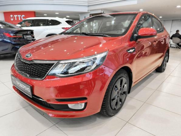 Kia Rio III Рестайлинг с пробегом 2015 года, цена 850 000 рублей, 161281 км, седан, Автокод Объявления