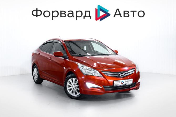 Hyundai Solaris I Рестайлинг с пробегом 2015 года, цена 949 000 рублей, 196000 км, седан, Автокод Объявления