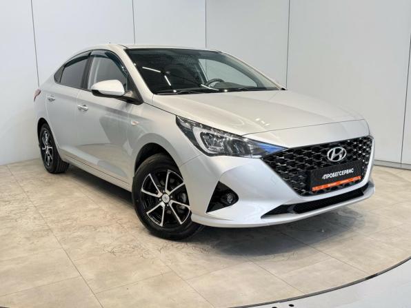 Hyundai Solaris II Рестайлинг с пробегом 2021 года, цена 1 330 000 рублей, 99365 км, седан, Автокод Объявления