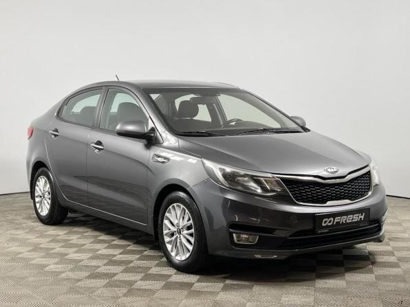Kia Rio III Рестайлинг с пробегом 2017 года, цена 1 099 900 рублей, 153296 км, седан, Автокод Объявления
