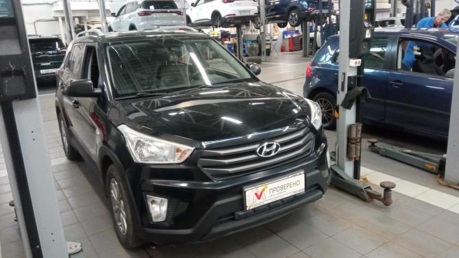 Hyundai Creta I с пробегом 2016 года, цена 1 520 000 рублей, 96886 км, внедорожник, Автокод Объявления