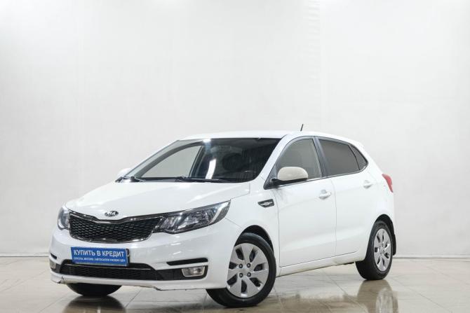 Kia Rio III Рестайлинг с пробегом 2017 года, цена 1 379 000 рублей, 105000 км, хэтчбек, Автокод Объявления