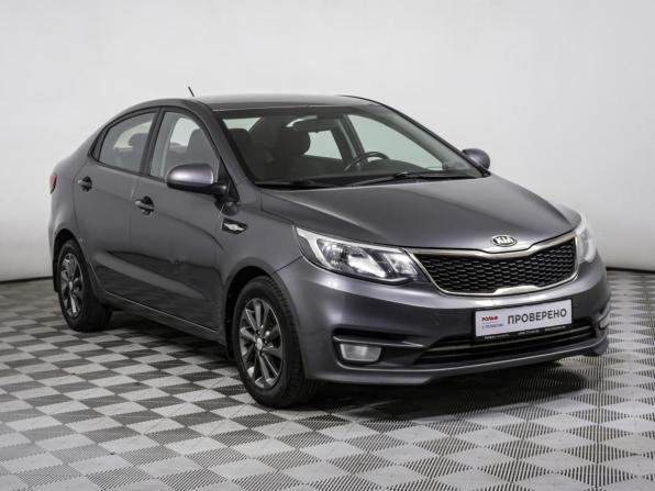 Kia Rio III Рестайлинг с пробегом 2016 года, цена 790 000 рублей, 196744 км, седан, Автокод Объявления