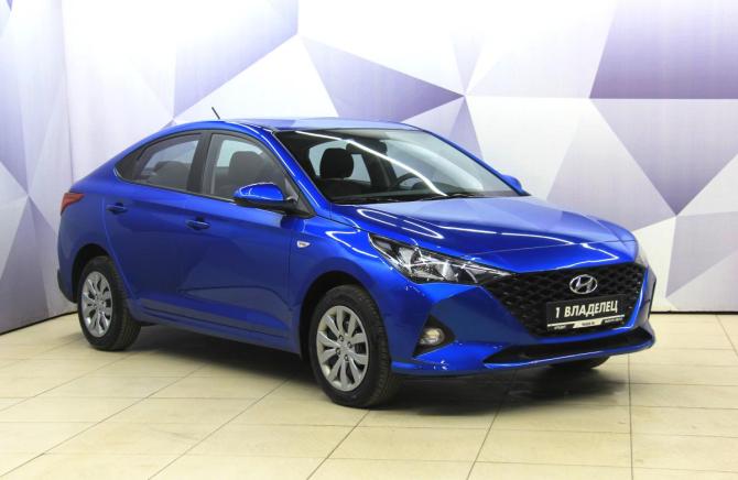 Hyundai Solaris II Рестайлинг с пробегом 2021 года, цена 1 635 200 рублей, 60031 км, седан, Автокод Объявления