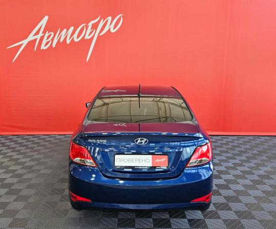 Hyundai Solaris I Рестайлинг с пробегом 2016 года, цена 1 175 000 рублей, 79074 км, седан, Автокод Объявления