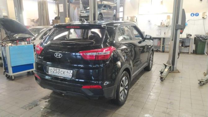 Hyundai Creta I с пробегом 2017 года, цена 1 333 000 рублей, 129573 км, внедорожник, Автокод Объявления