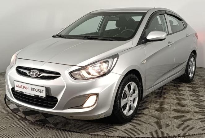 Hyundai Solaris I с пробегом 2014 года, цена 830 000 рублей, 142500 км, седан, Автокод Объявления