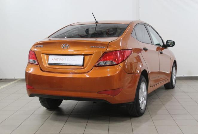 Hyundai Solaris I Рестайлинг с пробегом 2015 года, цена 780 000 рублей, 185487 км, седан, Автокод Объявления