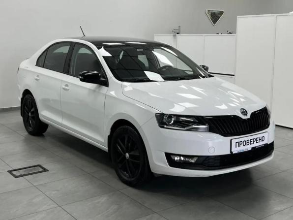 Skoda Rapid I Рестайлинг с пробегом 2017 года, цена 1 050 000 рублей, 169000 км, лифтбек, Автокод Объявления