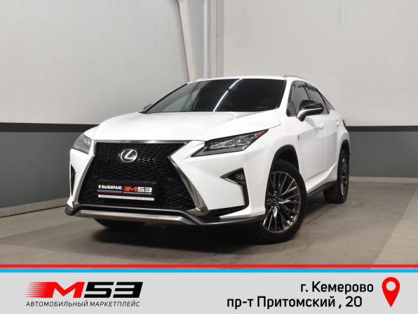 Lexus RX IV с пробегом 2018 года, цена 4 584 995 рублей, 123787 км, внедорожник, Автокод Объявления