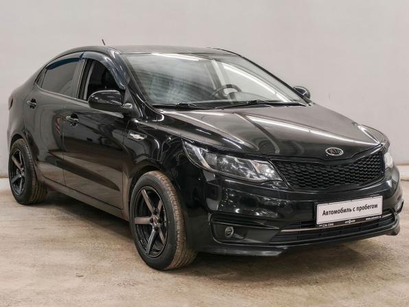 Kia Rio III Рестайлинг с пробегом 2017 года, цена 1 258 000 рублей, 88343 км, седан, Автокод Объявления