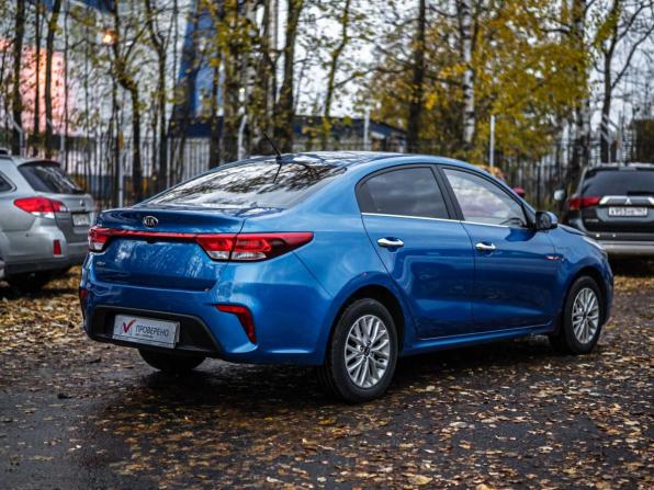Kia Rio IV Рестайлинг с пробегом 2020 года, цена 1 305 000 рублей, 125717 км, седан, Автокод Объявления