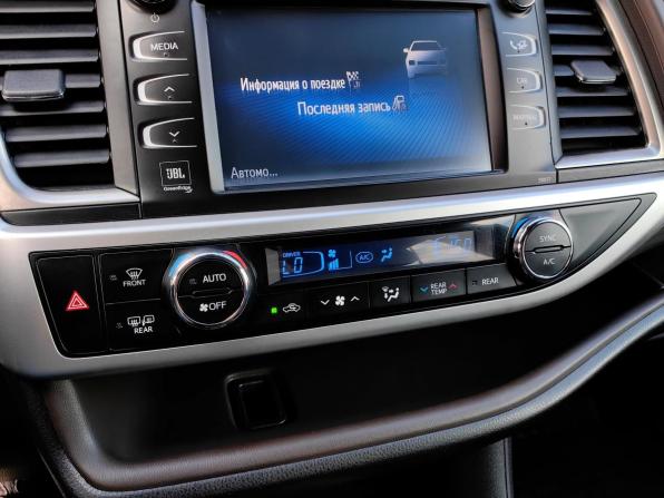 Toyota Highlander III (XU50) Рестайлинг с пробегом 2018 года, цена 2 799 000 рублей, 207153 км, внедорожник, Автокод Объявления