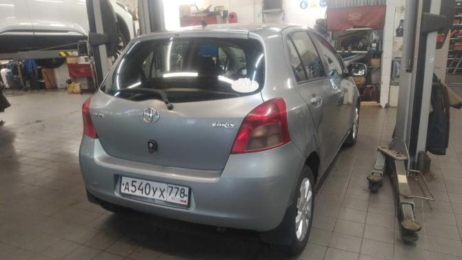 Toyota Yaris II с пробегом 2008 года, цена 470 000 рублей, 146045 км, хэтчбек, Автокод Объявления