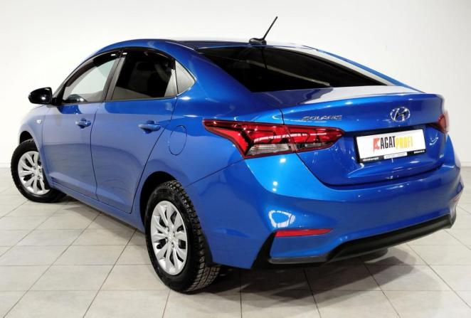 Hyundai Solaris II с пробегом 2018 года, цена 1 263 000 рублей, 99572 км, седан, Автокод Объявления