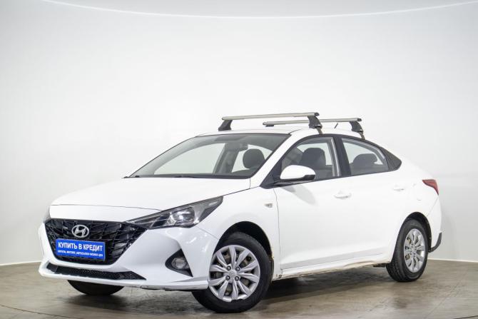 Hyundai Solaris II Рестайлинг с пробегом 2021 года, цена 1 429 000 рублей, 84000 км, седан, Автокод Объявления