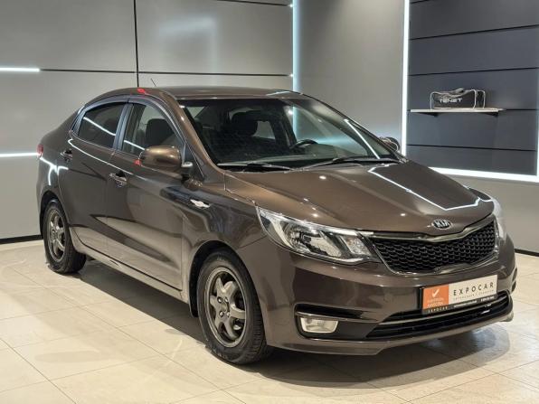 Kia Rio III Рестайлинг с пробегом 2016 года, цена 1 120 000 рублей, 101000 км, седан, Автокод Объявления
