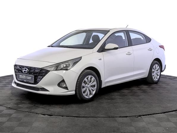 Hyundai Solaris II Рестайлинг с пробегом 2021 года, цена 1 380 000 рублей, 168824 км, седан, Автокод Объявления