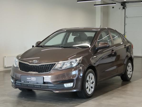 Kia Rio III Рестайлинг с пробегом 2016 года, цена 895 000 рублей, 196143 км, седан, Автокод Объявления