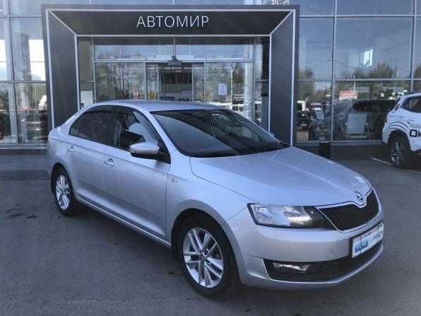 Skoda Rapid I Рестайлинг с пробегом 2019 года, цена 1 360 000 рублей, 91000 км, лифтбек, Автокод Объявления