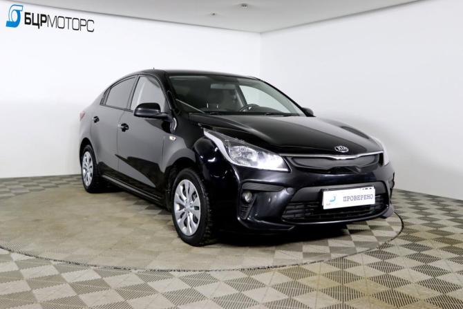 Kia Rio IV с пробегом 2019 года, цена 1 159 990 рублей, 121121 км, седан, Автокод Объявления