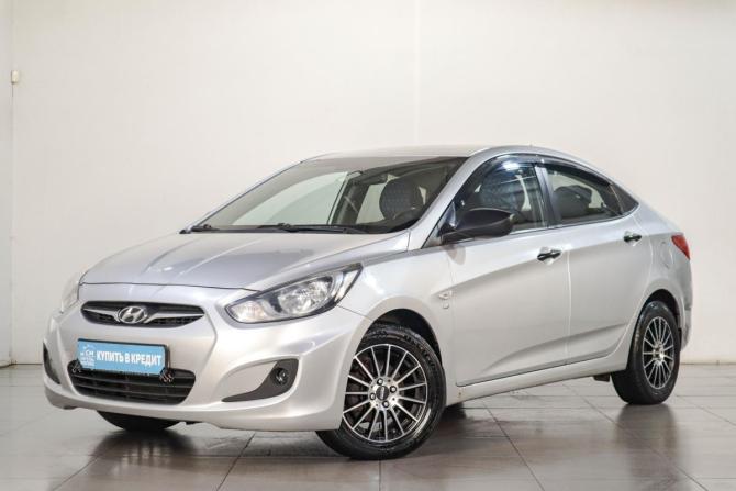 Hyundai Solaris I Рестайлинг с пробегом 2014 года, цена 979 000 рублей, 171239 км, седан, Автокод Объявления