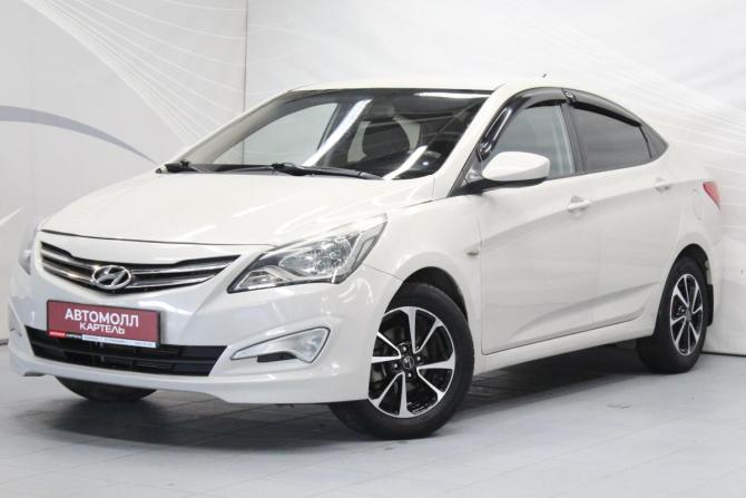 Hyundai Solaris I Рестайлинг с пробегом 2015 года, цена 689 000 рублей, 189467 км, седан, Автокод Объявления