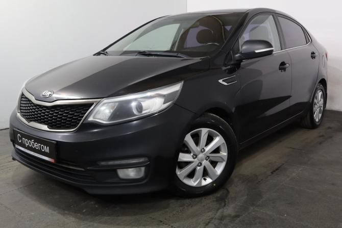 Kia Rio III Рестайлинг с пробегом 2015 года, цена 829 000 рублей, 218000 км, седан, Автокод Объявления
