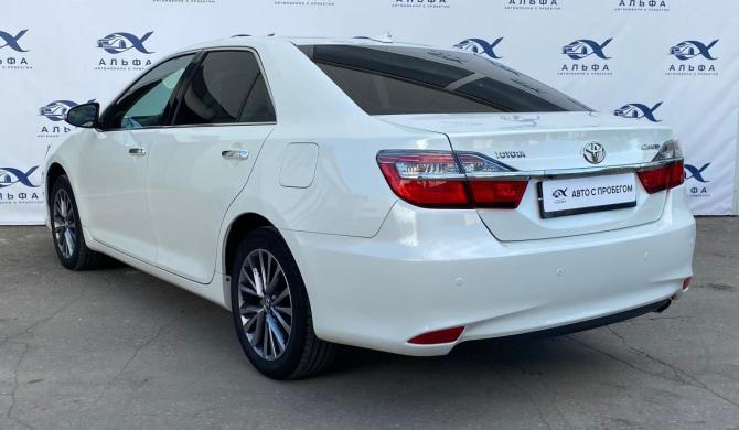 Toyota Camry VII (XV50) Рестайлинг 2 с пробегом 2017 года, цена 2 200 000 рублей, 105636 км, седан, Автокод Объявления
