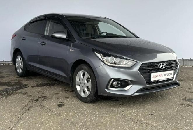 Hyundai Solaris II с пробегом 2018 года, цена 1 345 000 рублей, 115691 км, седан, Автокод Объявления
